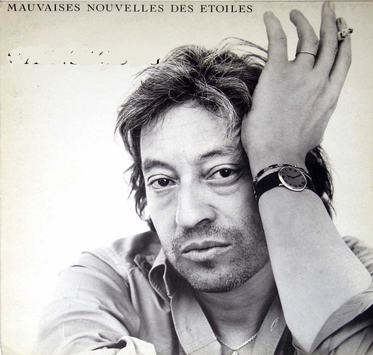 Coolish black-and-white album cover featuring a smoking old pianiste.