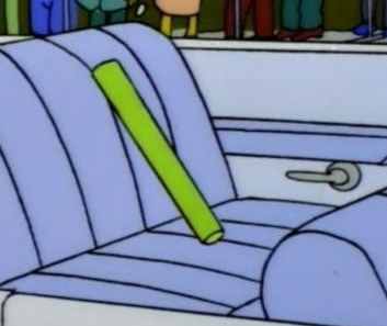 Inanimate carbon cylinder receiving an adulatory parade.